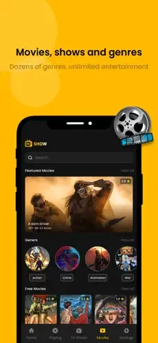 cricify-tv-4-9 Movies and shows